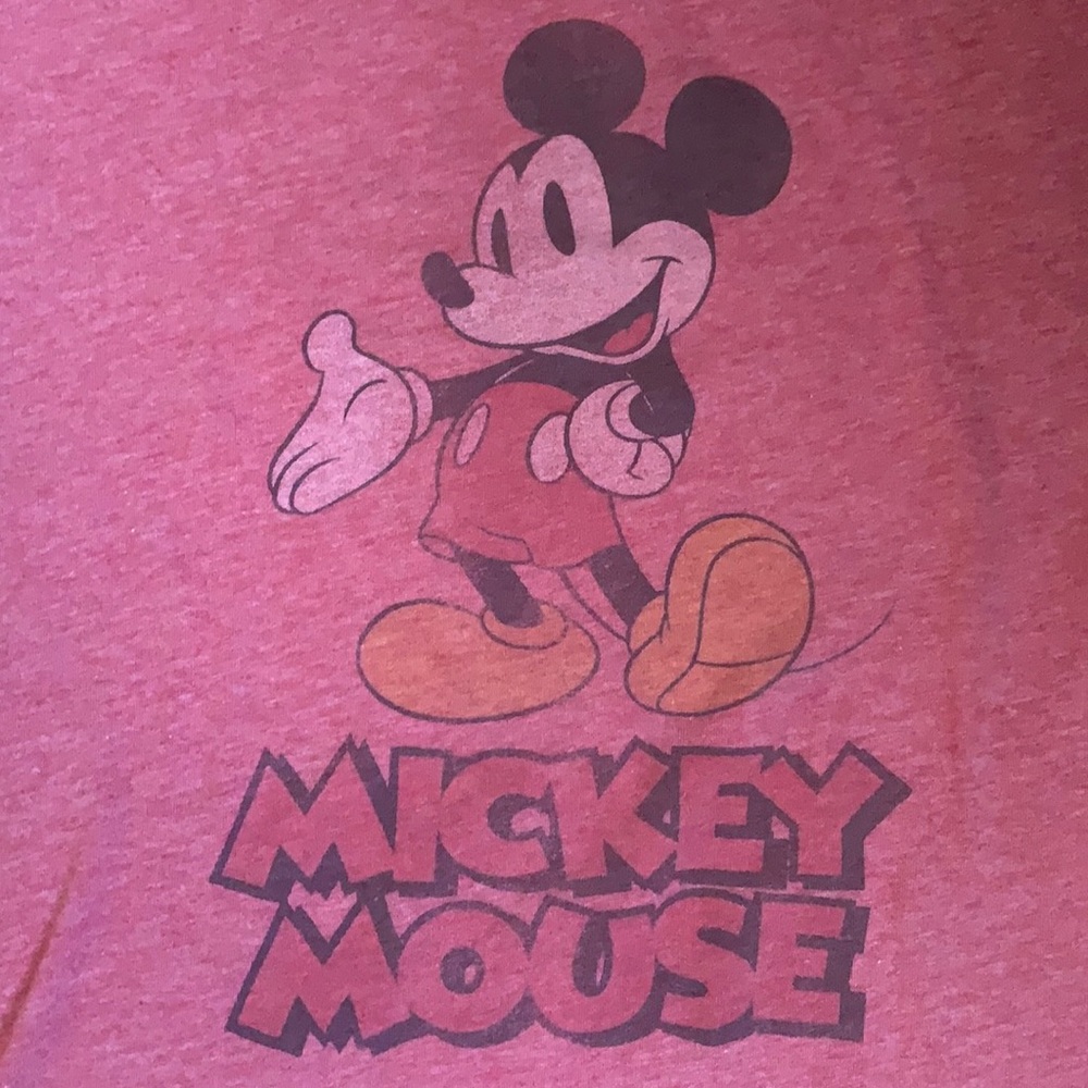Vintage-inspired Double Sided Mickey Mouse Shirt